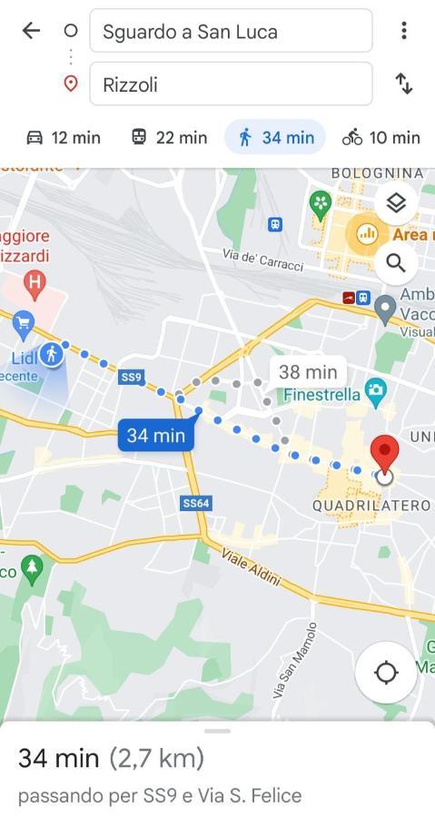 Sguardo A San Luca Apartment Bologna Ngoại thất bức ảnh